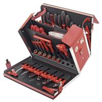 Cimco Cimco Werkzeuge Gereedschapskoffer (gevuld) 54-delig Electricien - thumbnail