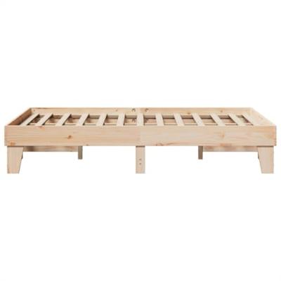 Bedframe zonder matras massief grenenhout 120x200 cm