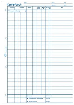 Zweckform kasboek voor boekhoudpakketten/426 DIN A4 staand wit 100 vel (Duitstalig) Zweckform kasboek voor boekhoudpakketten/426 DIN A4 staand wit 100 vel (Duitstalig)