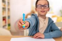 Pelikan Griffix vulpotlood, op blister, voor rechtshandigen, blauw - groen - thumbnail