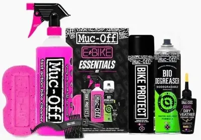 Muc-Off eBike Essentials Kit reinigingsmiddel Muc-Off eBike Essentials Kit reinigingsmiddel
