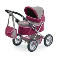 Poppenwagen Reig Trendy Royal Special Version Rood 45 cm - thumbnail