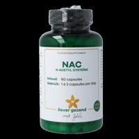 Liever Gezond NAC n-acetyl cysteine 600mg 60 Vegetarische capsules - thumbnail