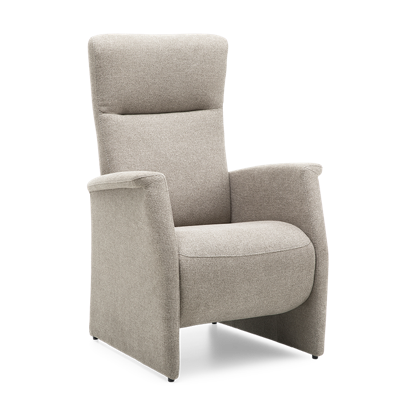 Relaxstoel Toscana Lichtbruin Stof