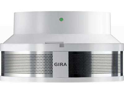 Gira rookmelder Dual Q modulair/VdS met sokkel voor 230V 233702