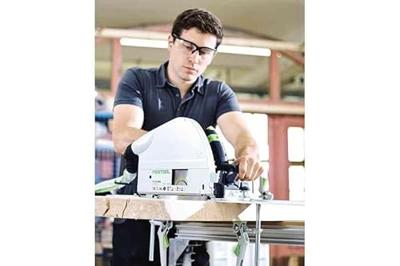 Festool TS 75 EBQ-Plus-FS Invalcirkelzaag in Systainer met FS 1400/2 Geleiderail - 576115 - thumbnail