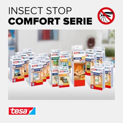 tesa COMFORT 55881-00020-00 Vliegenhor voor dakraam UV-lamp (b x h) 1200 mm x 1400 mm Wit 1 stuk(s) tesa COMFORT 55881-00020-00 Vliegenhor voor dakraam UV-lamp (b x h) 1200 mm x 1400 mm Wit 1 stuk(s)