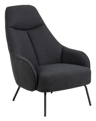 Bendt Fauteuil 'Nakeda' kleur Donkerblauw