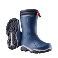 Dunlop k354061 blizzard kinderlaars gevoerd pvc blauw/grijs/zwart - maat 33 - 00.032.004.33 - thumbnail