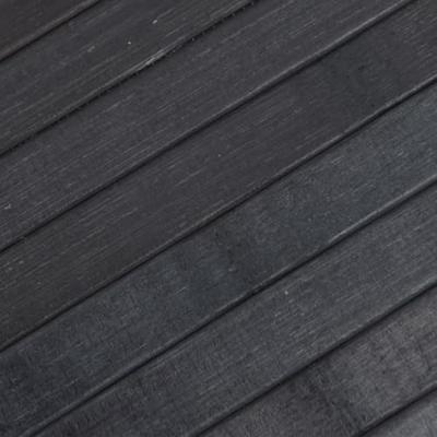 Vloerkleed rechthoekig 100x300 cm bamboe grijs