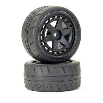 FTX - Stinger Rear 32mm Rubber Wheel/tyres (PR) (FTX10571)