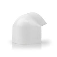 Kabelmanagement | Buis | Over de hoek | 1 Stuks | PVC | Wit - thumbnail
