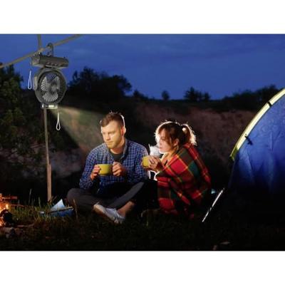Sygonix Accuventilator 4.6 W (Ø) 205 mm Zwart Werkt ook op batterijen, Met lamparmatuur, Oscillerend, Met afstandsbediening, LED-indicatie, Timer, Wandmontage Sygonix Accuventilator 4.6 W (Ø) 205 mm Zwart Werkt ook op batterijen, Met lamparmatuur, Oscillerend, Met afstandsbediening, LED-indicatie, Timer, Wandmontage