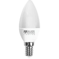 Ledlamp Kaars Silver Electronics 970714 E14 7W - thumbnail