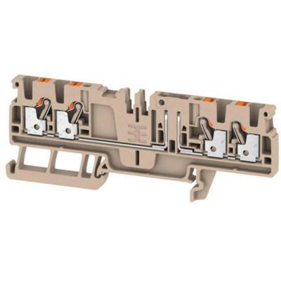 Weidmüller 1989950000 Doorgangsklem 5.1 mm Spanveer Grijs 50 stuk(s) Piece