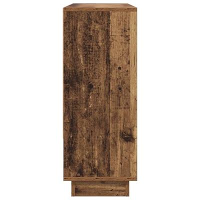 Dressoir Oud hout 97 x 29 x 75 cm Bewerkt hout