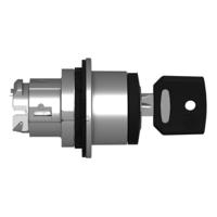 Schneider Electric ZB4FG7 ZB4FG7 Plat, Terugstelbaar (Ø) 30.5 mm Chroom, Zwart 1 stuk(s) - thumbnail