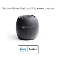 Boompods Zero Talk Bluetooth luidspreker Amazon Alexa geïntegreerd, Handsfree-functie, Stootvast, Waterafstotend Grijs - thumbnail