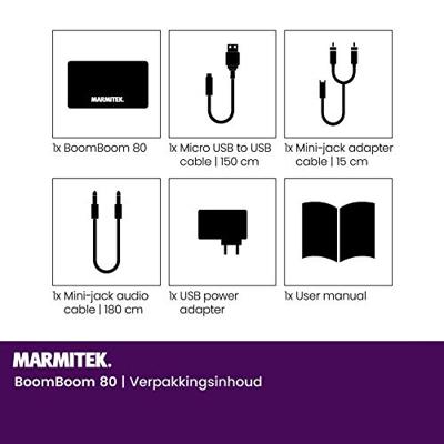 Marmitek BoomBoom 80 TV accessoire Zwart - thumbnail