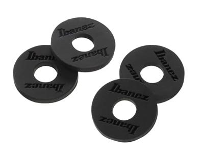 Ibanez ISB4-BK strap blocks zwart (set van 4)