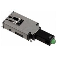 C & K Switches ELUMEESAQ6C22 Push button ELUM Series Drukschakelaar 50 V/DC 1x aan/aan Groen 1 stuk(s) Tape on Full reel - thumbnail