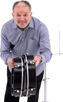 Pearl PTTM-1415 Travel Timbales 14" & 15" met statief - thumbnail
