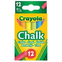 Crayola bordkrijt kleur, 12st. - thumbnail