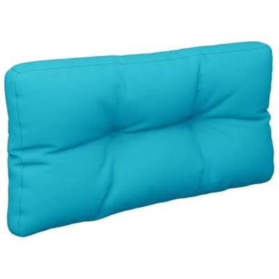 Palletkussens 2 st stof turquoise - thumbnail