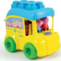 Clementoni Peppa Pig Clemmy Bus + 8 Blokken - thumbnail