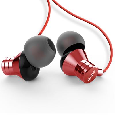 Oordopjes Aiwa ESTM50RD Rood