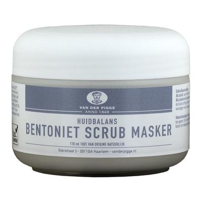 van der Pigge Huidbalans bentoniet scrub masker 110 Milliliter