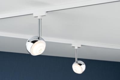 Paulmann Capsule II 230V-railsysteem lamp URail LED vast ingebouwd 6 W LED Wit, Chroom Paulmann Capsule II 230V-railsysteem lamp URail LED vast ingebouwd 6 W LED Wit, Chroom