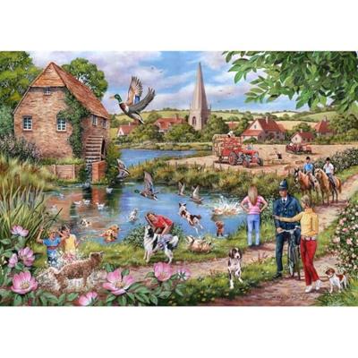 Doggy Paddle Puzzel 1000 Stukjes