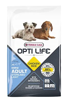Opti Life Adult Sterilised Light Mini hondenvoer 2 x 7,5 kg