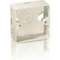 Equip RJ45 universele opbouwbehuizing zuiver wit - thumbnail