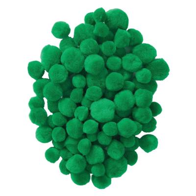 Colorations - pom poms groen, 100st. Colorations - pom poms groen, 100st.