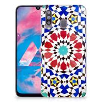 Samsung Galaxy M30 | TPU | Siliconen hoesje | Mozaïek - thumbnail