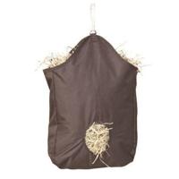 Producten/hooizak hay bag zwart met 2 ophangringen - thumbnail