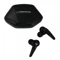 Esperanza EH231K hoofdtelefoon/headset Hoofdtelefoons Draadloos In-ear Oproepen/muziek Micro-USB Bluetooth Zwart - thumbnail
