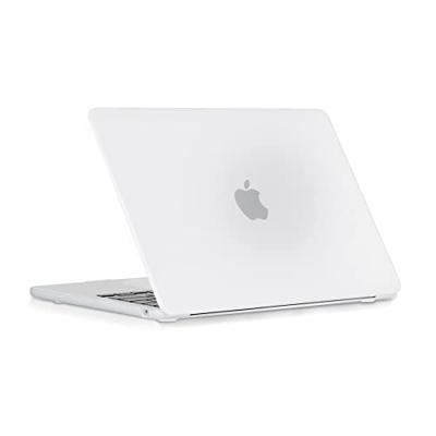 Lunso MacBook Air 13 inch (2022-2026) cover hoes - case - Mat Transparant