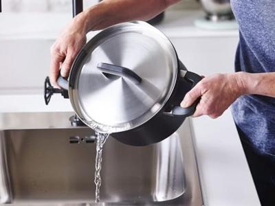 Flow Cool Black RVS pannenset 4-delig