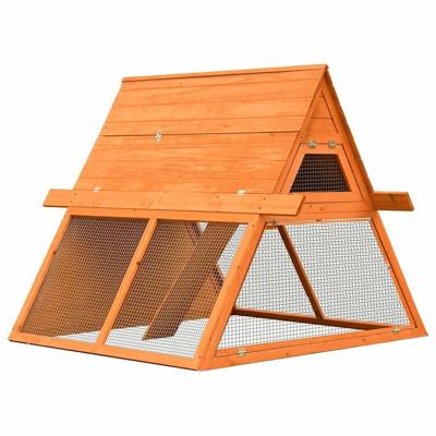 Konijnenhok 152x128x108 cm massief grenen- en vurenhout