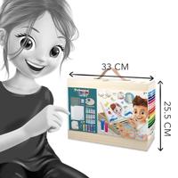 Houten kunstenaarsatelier groen - thumbnail