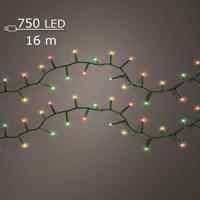 LED compact twinkel lights 750 klassiek multi colour lampjes - thumbnail