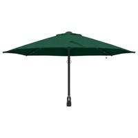 Tuinparasol Groen en Zwart 248 x 248 x 148 cm - thumbnail