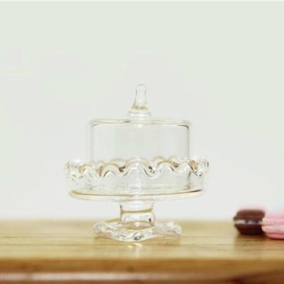 Doll House mini accessoires dessert pot gebak board kinderen keuken Toy (D275-A)