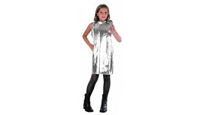 Clown kinderkostuum discomeisje 4-6 jaar