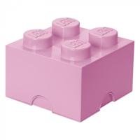 Room Copenhagen LEGO Storage Brick 4 Roze opbergdoos - thumbnail