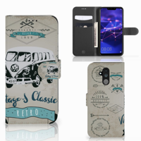 Huawei Mate 20 Lite Telefoonhoesje met foto Retro VW Bus - thumbnail