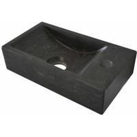 Wiesbaden Raw - Fontein - Rechts - 36x18x9cm - Hardsteen Gezoet - thumbnail